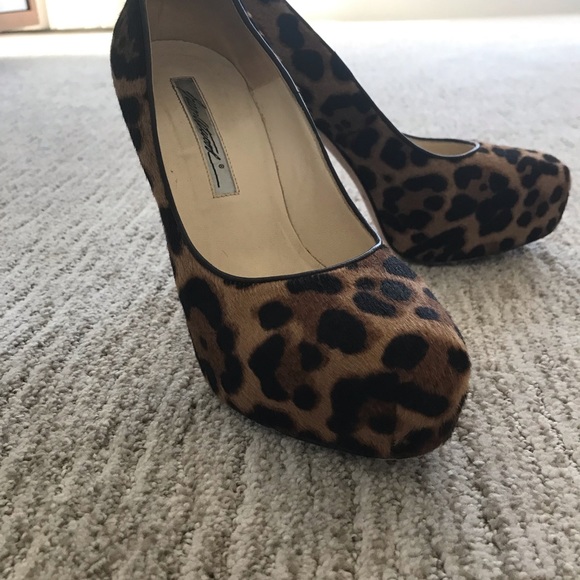 Brian Atwood Leopard Print Pumps - Picture 4 of 7